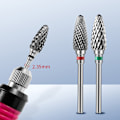 Miniatyrbilde 7 av 8: Hårdmetall Tungsten Nail Drill Bit Manikyr Drill For Fresing ter A3