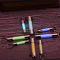 Miniatyrbilde 2 av 5: Titanium Stainless Steel Embrite™ Glow in the dark nøkkelring FOB A5