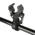Miniatyrbillede 4 af 5: 360 graders roterende cykelstyr til LED-lommelygte Black