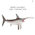 Pikkukuva 1 / 5: Simulation Marine Life Action Figuurit Ocean Animal Model Educationat A4