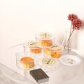 Miniatyrbild 3 av 8: 1:12 Dockhus Miniatyr Mooncake Bean Paste Pai W/Box Kök C
