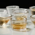 Miniatyrbild 6 av 8: -stil handgjorda hamrade glas liten tekopp Sake kopp te glas C