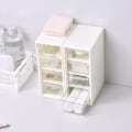 Miniatyrbillede 5 af 8: Desktop kosmetisk opbevaringsboks 4 skuffeenheder Beholderkasse Smal