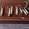 Miniatyrbilde 3 av 5: Titanium Stainless Steel Embrite™ Glow in the dark nøkkelring FOB A5