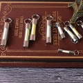 Miniatyrbillede 3 af 5: Titanium Stainless Steel Embrite™ Glow in the dark nøglering FOB A2