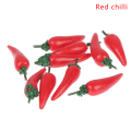 Pikkukuva 1 / 5: 10 kpl/ set 1:12 Nukkekoti Hedelmät Vihannekset Porkkana Tomaatti Retiisi Red chilli