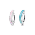 Miniatyrbilde 6 av 8: Blomst sommerfugl hjerteform navle ring Rhinestones Nave A3