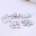 Pikkukuva 4 / 5: 100 kpl / set 1:12 nukkekoti 5/10/20/50/100 dollarin valuutta bankno 5 USD,100pcs