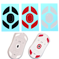 Miniatyrbild 4 av 8: 1Set Mouse Feet Mouse Skate för Darmoshark M3 Mouse Glides Curv Black