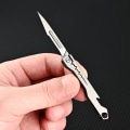 Miniatyrbillede 2 af 8: Mini oplukker Skalpel Titanium Alloy G10 Håndtag, folde O