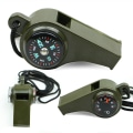 Miniatyrbild 1 av 7: 3 in 1 Emergency Survival Whistle Compass Termometer Domare C