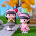 Pikkukuva 7 / 8: Mini poika Tyttö Malli Figuurit Käsityöt Lovers Figuurit Pariskunta Mini A2