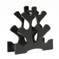 Miniatyrbilde 1 av 5: 3-lags hanteloppbevaringsstativ Hjemmekontor Gym Dumbell Black