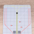 Miniatyrbild 8 av 8: Flygplansmatta Runway Förkläde Lämplig för 1:400 modell flygplan Sim