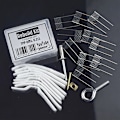 Miniatyrbillede 1 af 5: Gør-det-selv genopbygningssæt TPP DM1 0,2 ohm Mesh Coil Modstand Varmetråd 1Set