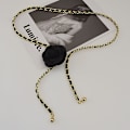 Pikkukuva 1 / 8: 1 kpl Camellia Waist Chain -tarvikkeet Uudet pienet tuoksuvat kukat Black