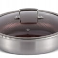 Miniatyrbild 4 av 8: Sautépanna med lock 2,8 L i rostfritt stål med non-stick-beläggning – Edenberg EB-14923