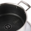 Miniatyrbild 3 av 7: Gryta med glaslock i rostfritt stål 2,8 L med non-stick-beläggning – Edenberg EB-17051