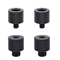 Pikkukuva 1 / 5: Kameran ruuviliitinadapterit, 1/4\" uros - 3/8\" naaras ja 3/8\" uros - 1/4\" naaras, kierreadapterisarja kameran monitorille, mikrofonijalustalle, telineelle