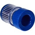 Miniatyrbilde 2 av 3: 1 stk tablettknuser, med oppbevaringsrom, blå, plast, H8,3*D4,9CM