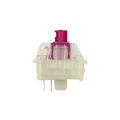 Miniatyrbild 3 av 5: Silient Pink tangentbordsbrytare, Taktil RGB LED 55gf Black-Plated Spr