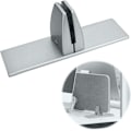 Miniatyrbild 1 av 5: Justerbara glasklämmor i aluminiumlegering Plexiglas Bordsklämma Partition Stöd Skärmavdelare Klämma för 3-25mm Sekretesspartition Kontor Lab, 1 ST, S