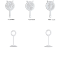 Miniatyrbild 1 av 5: 5 Pack Food Mesh Silar, Food Yoghurt Mesh, Plast Sil Fine Mesh