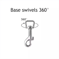 Miniatyrbilde 2 av 5: 10 stk Swivel snap Hooks sølv