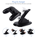 Pikkukuva 4 / 5: PS4-latausasema - Ohjainlaturi / Playstation-ohjain Musta