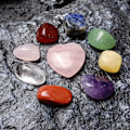 Miniatyrbilde 5 av 5: Helbredende krystaller sett edelstener gaver nybegynnere chakra steiner åndelig