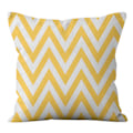 Miniatyrbillede 3 af 3: Sildebens pudebetræk, Zigzag polyester pudebetræk, Sofaovertræk med skjult