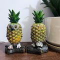 Miniatyrbilde 4 av 4: Ananasugle-statue, stue inne stue spisestue dekorasjon
