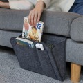 Miniatyrbilde 2 av 5: Filtseng, sofa oppbevaringspose, mørkegrå