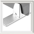 Miniatyrbild 3 av 5: Justerbara glasklämmor i aluminiumlegering Plexiglas Bordsklämma Partition Stöd Skärmavdelare Klämma för 3-25mm Sekretesspartition Kontor Lab, 1 ST, S