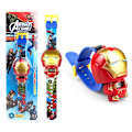 Miniatyrbillede 3 af 5: Superhelte-ur - i konstant udvikling. Hulk, Spider-Man, Captain America, Ir