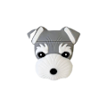 Miniatyrbilde 1 av 4: Schnauzer Puppy Soft Silicone Headphone Protector, Gray