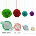 Pikkukuva 2 / 5: Pompom-valmistaja, Pom Pom -valmistaja Fluff Ball Weaver DIY -neulontatyökalu K