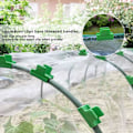 Miniatyrbillede 4 af 4: 50 Stk. Drivhusclips 11mm, Drivhusfilmclips, Drivhusklemmer, Drivhusrørclips, Plastnet Tunnelbøjleclips, til Drivhuse, Fra
