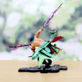 Miniatyrbillede 3 af 3: 1 stk. Roronoa Zoro karakter statue samleobjekt, anime-tema dukke