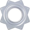 Miniatyrbilde 1 av 5: Kulelager dreieskive, dreieplate, dreiebase, 360 roterende plate, firkantet metalldreie, dreie båtkrakk bar, dreie krakk seteplate, 4 tommer