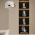 Miniatyrbillede 3 af 5: Band Astronaut Astronaut Ornament Engros Stue Skrivebord Hjem O