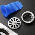Miniatyrbillede 4 af 5: Silikone Gulvafløb Vask Badekar Afløbspropper Multifunktionel Vaskeprop Badekarsprop til Rør i Badeværelse Toilet Gulvafløb Forsegling Modstår Lugt