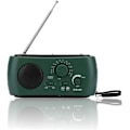 Pikkukuva 1 / 5: Aurinkoradio, AM/FM-hätäradio käsikammella, 500 mA, LED-taskulampulla, matkapuhelinlaturilla, ulkoiluun, patikointiin ja retkeilyyn