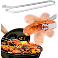 Pikkukuva 2 / 4: 2 kpl BBQ-makkaran kääntöpihdit, makkaran kääntöpihdit, BBQ-makkaran kääntö