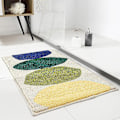 Miniatyrbild 3 av 5: Halkskyddande badmattor Gul citron Mikrofibermattor (17,5\"x25,5\")
