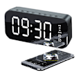 Miniatyrbild 2 av 2: Multifunktionell klocka Bluetooth-högtalare Praktisk dator Liten högtalare Bluetooth Subwoofer Väckarklocka Bluetooth