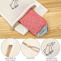 Miniatyrbilde 2 av 5: Vaskeposer i netting for vaskemaskin, vaskeposer i netting, reisevaskepose med glidelås for finvask, BH, undertøy, sko - 18x20cm