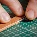 Pikkukuva 4 / 5: 4 kappaletta reunaviistettävää nahkatyökalua, reunaviistetyökalu, nahan ohennustyökalu tee-se-itse-projekteihin (1,5 mm, 1,2 mm, 1,0 mm, 0,8 mm)
