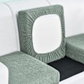Miniatyrbillede 1 af 5: Sofahynde Betræk - Elastisk Hyndebetræk - Skridsikkert Ternet Stof Elastisk Sofabetræk