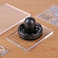 Miniatyrbild 2 av 5: Pack Precision Stämplingsborstar för Scrapbooking Prägling Korttillverkning Sigillstämpelblock Pressverktyg 7,6 x 6,0 cm
